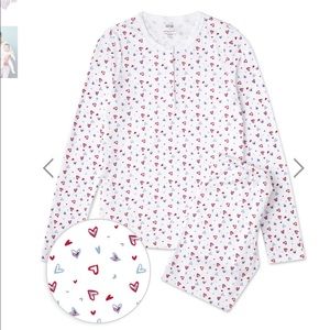 NWT 1212 vintage hearts women’s pajama set sz M